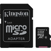 Карта памяти Kingston microSDXC (Class 10) 64GB + адаптер (SDCX10/64GB)