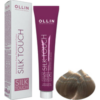 Крем-краска для волос Ollin Professional Silk Touch 10/1 светлый блондин пепельный