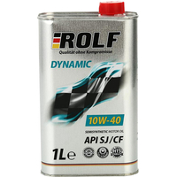 Моторное масло ROLF Dynamic 10W-40 SJ/CF 1л