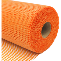 Строительная сетка Сетка стеклотканевая оранжевая 5х5 1x50м (штукатурная)