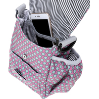  сумка для дрессуры Doog SB06 (розовый с каплями)