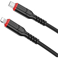 Кабель Hoco X59 USB Type-C - Lightning (1 м, черный)