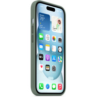 Чехол для телефона Apple MagSafe Silicone Case для iPhone 15 (кипарис)
