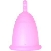 Менструальная чаша Me Luna Soft S стебель (розовый)