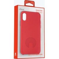 Чехол для телефона uBear Silicone Touch Case для iPhone XR (красный)
