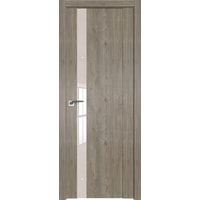 Межкомнатная дверь ProfilDoors 62XN L 60x200 (каштан темный/стекло перламутровый лак)