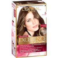 Крем-краска для волос L'Oreal Excellence 6.0 Темно-русый