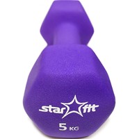Гантель Starfit DB-201 5 кг (фиолетовый)