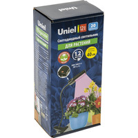 Лампа для растений Uniel ULT-P31-12W/SPLE/40 IP40 BLACK SINGLE UL-00009250
