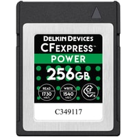 Карта памяти Delkin Devices Power CFexpress DCFX1-256 256GB