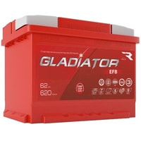 Автомобильный аккумулятор Gladiator EFB 6СТ-62R(0) (62 А·ч)