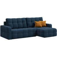 Угловой диван Craftmebel Dandy угол (правый, БНП, ткань, malmo синий)