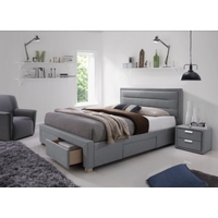 Кровать Signal Ines 160x200 (серый)