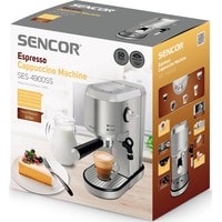 Рожковая кофеварка Sencor SES 4900SS
