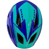 Cпортивный шлем Favorit IN03-M-BL (синий/бирюзовый) в Пинске