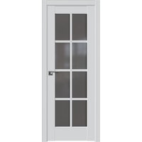 Межкомнатная дверь ProfilDoors 101U L 70x200 (аляска/стекло графит)