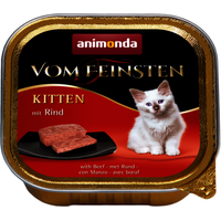 Консервированный корм для кошек Animonda Vom Feinsten Kitten с говядиной 100 г