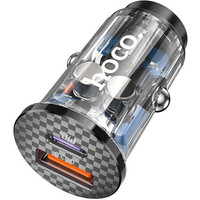 Автомобильное зарядное Hoco DZ3 Max (черный)