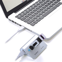 USB-хаб Orico M3H4-SV [OR0139]