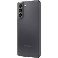 Смартфон Samsung Galaxy S21 5G SM-G991B/DS 8GB/256GB Восстановленный by Breezy, грейд B (серый фантом)