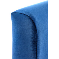 Интерьерное кресло Halmar Clubby 2 (темно-синий/натуральный)