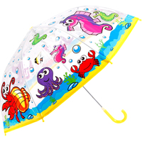 Зонт-трость Mary Poppins Подводный мир 53519