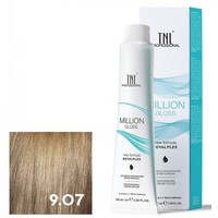 Крем-краска для волос TNL Professional Million Gloss 9.07 100 мл