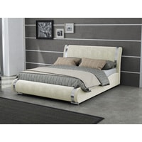 Кровать Ormatek Corso-8 160x190 (велюр, лофти лен)