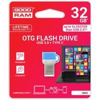 USB Flash GOODRAM ODD3 32GB Blue [ODD3-0320B0R11]