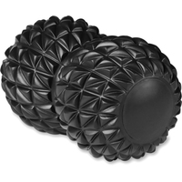 Массажный мяч Indigo IN269 18x10 см (черный)