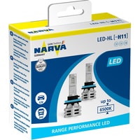 Светодиодная лампа Narva H11 Range Performance LED 2шт