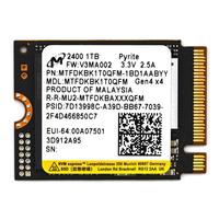 SSD Micron 2400 M.2 2230 1TB MTFDKBK1T0QFM-1BD1AABYYR