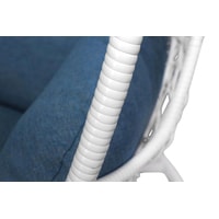 Подвесное кресло AksHome Bali (белый/синий)