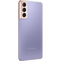 Смартфон Samsung Galaxy S21 5G SM-G991B/DS 8GB/128GB Восстановленный by Breezy, грейд C (фиолетовый фантом)
