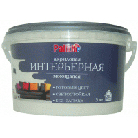 Краска Palizh Интерьерная моющаяся 3.7 кг (миндаль)
