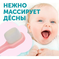 Зубная щетка Lovular baby tooth brush 4+ (розовый)
