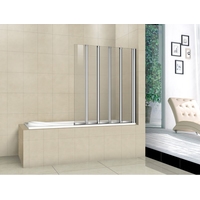 Стеклянная шторка для ванны Good Door Screen GR5-120-C-CH