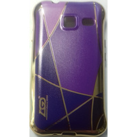 Чехол для телефона LGD Абстракция для Samsung Galaxy J1 [J105] (фиолетовый)