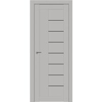 Межкомнатная дверь ProfilDoors 17U L 90x200 (манхэттен/триплекс черный)