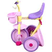 Детский велосипед Moby Kids Primo Единорог (розово-сиреневый)