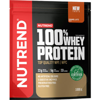 Протеин сывороточный (изолят) Nutrend 100% Whey Protein (1000г, карамельный латте)