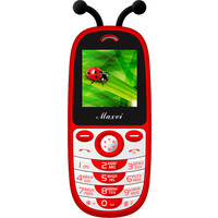 Кнопочный телефон Maxvi J3 Red