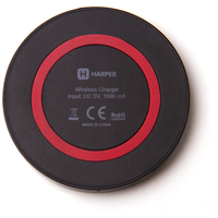 Беспроводное зарядное Harper QCH-2070 (красный)