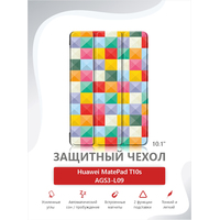 Чехол для планшета JFK Smart Case для Huawei MatePad T10s (мозаика)