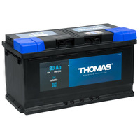 Автомобильный аккумулятор Thomas 80 Ah-580406074-676805-THOMAS R+ (80 А·ч)