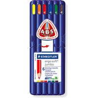 Набор цветных карандашей Staedtler Ergosoft Jumbo 158-SB6