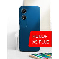 Чехол для телефона Akami Jam для Honor X5 Plus (синий)