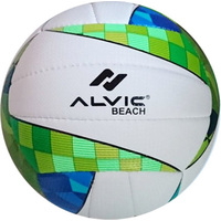 Мяч для пляжного волейбола Alvic Beach (5 размер, белый/синий/зеленый)