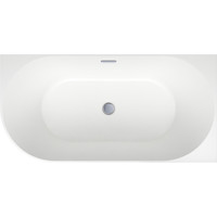 Ванна Wellsee Belle Spa 150x75 235702001 (пристенная ванна (правая) белый глянец, экран, каркас, сифон-автомат хром)