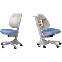 Детское ортопедическое кресло Comf-Pro Speed Ultra (голубой/серый) с чехлом